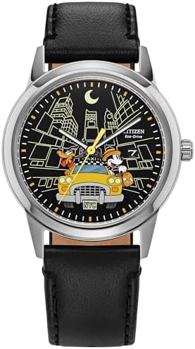 【Mickey】 Amazon.com: Citizen Men's Eco-Drive Disney Mickey Mouse Baseball